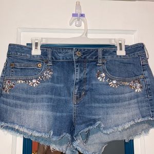 American Eagle Jean Shorts Size 12